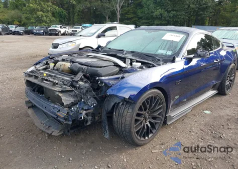 2019 Ford Mustang Gt Premium из США, поврежденный, VIN 1FA6P8CFXK5120629